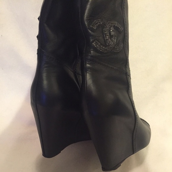 ❤️❤️ sold ❤️❤️ Chanel boots size 41 - Picture 3 of 4