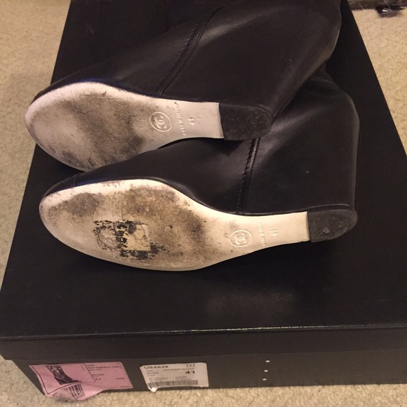 ❤️❤️ sold ❤️❤️ Chanel boots size 41 - Picture 4 of 4