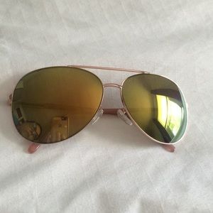 Tahari pink aviator sunglasses