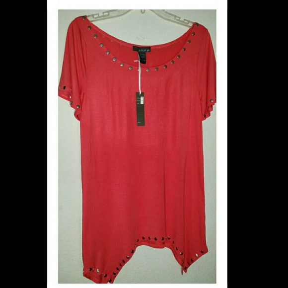 * Beautiful Coral Tunic *