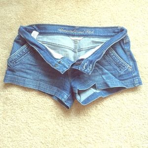 A & F Jean shorts