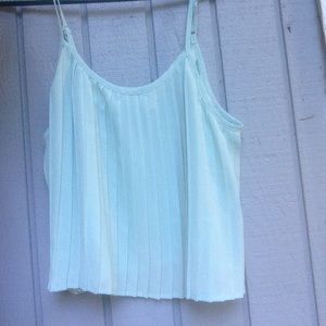 LA Hearts pleated top