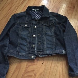 Dark jean jacket