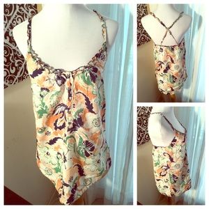 Floral Beach Tank