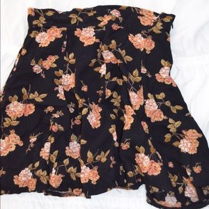 John Galt floral skirt