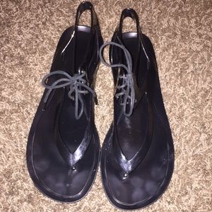 Black J Crew Sandals