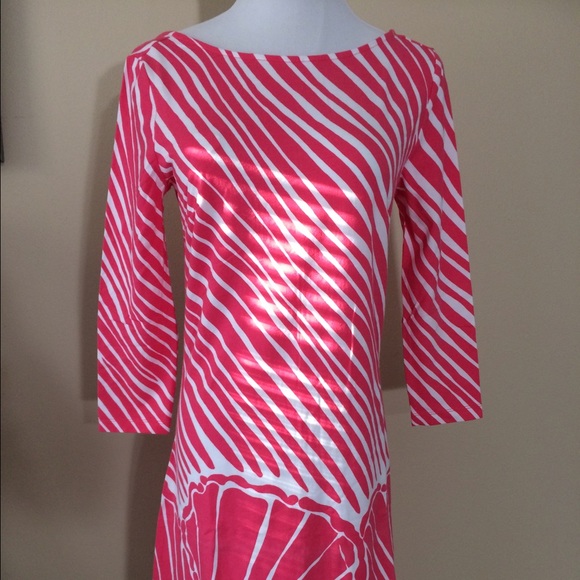 SOLD Lilly Pulitzer Pink Lemonade knit dress