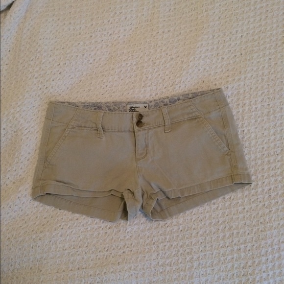 American Eagle Khaki Shorts