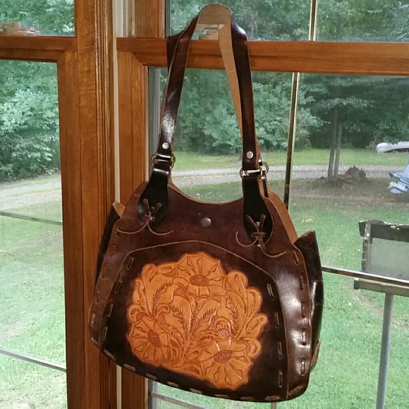 Vintage Leather Purse Handmade