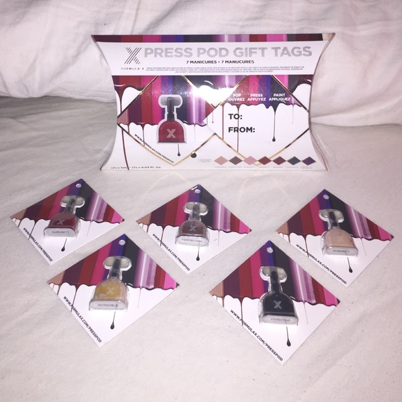 Xpress Nail Polish Pod Gift Tags