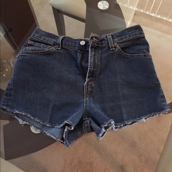 Levi's Jean shorts.