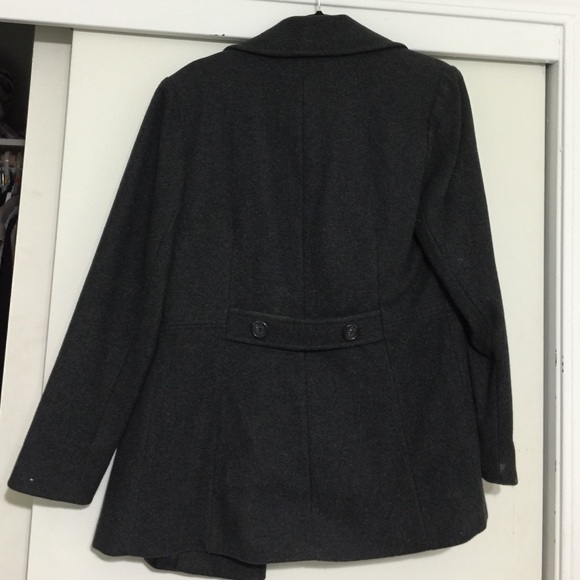 Pea coat charcoal color - Picture 2 of 4