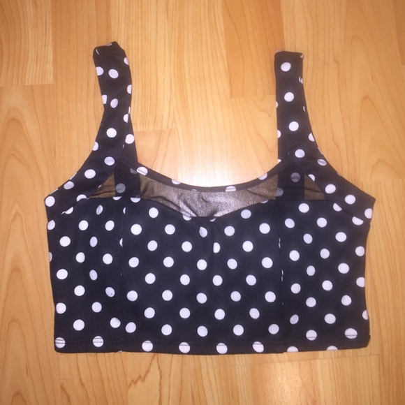 Polka dot bralet - Modcloth