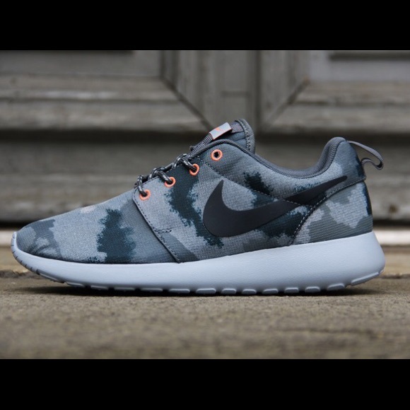 Nike WMNS Roshe Print"Camo”Navy-Light Armory Blue