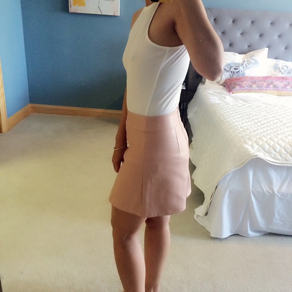 Forever 21 Dresses & Skirts - Faux leather mini skirt