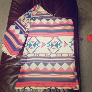 Tribal one sleeve dress 💕