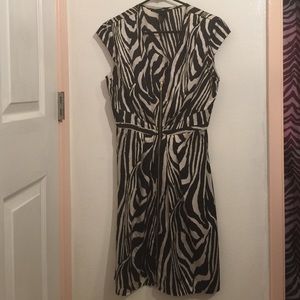 Zebra Print Dress