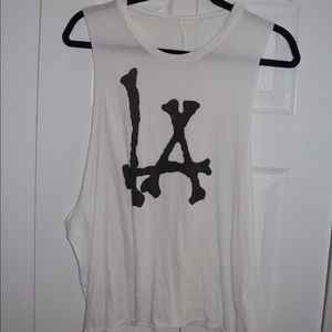 Brandy Melville LA muscle tee