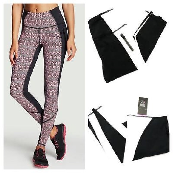 **SOLD** New VSX Sport Victoria's Secret Tights - Picture 2 of 4