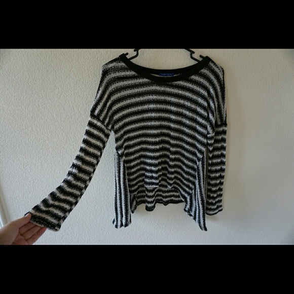 Sweet Claire, black and white sweater size S