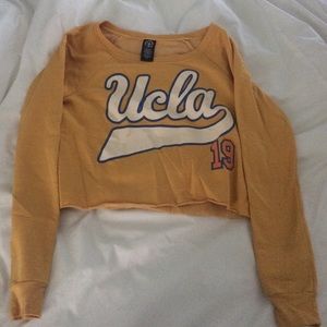 Cropped sweatshirt