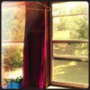 Purple Cocktail Dress