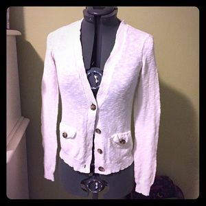 AE White Cardigan