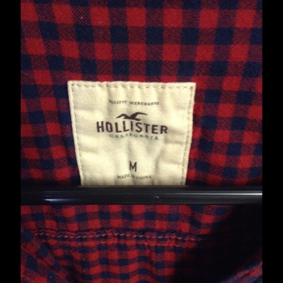 Hollister flannel! SOLD - Picture 2 of 4