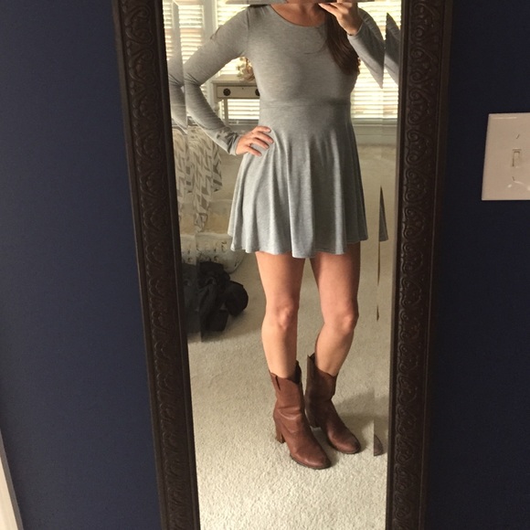 Grey skater dress - never worn!