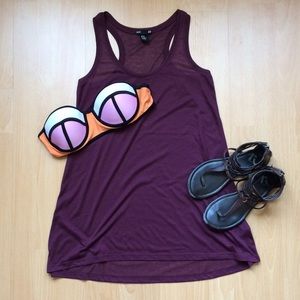 H&M Maroon Cover Up Size XS