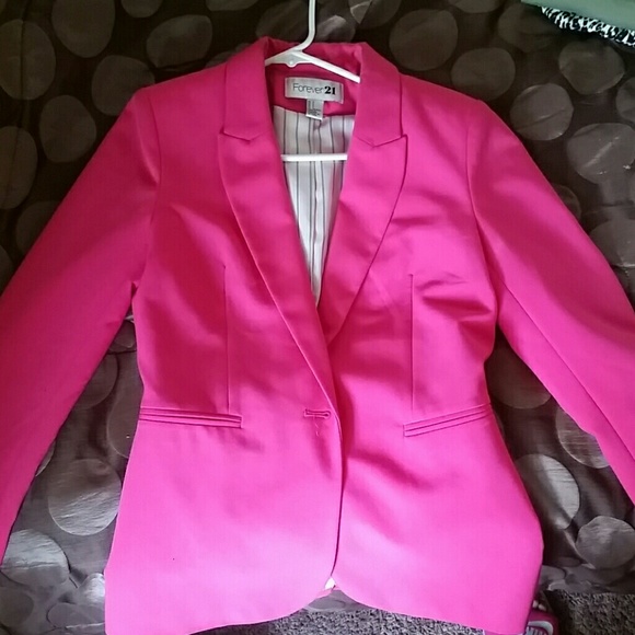 Pink blazer