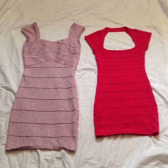 Beautiful body con dress bundle,like new! Sz Small