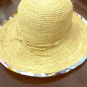 Jcrew madras Sunhat - FINAL CHANCE!
