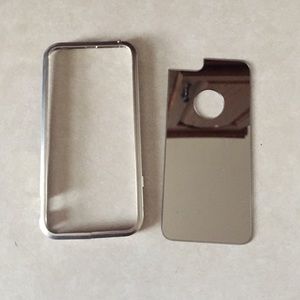 Stainless steel mirror case