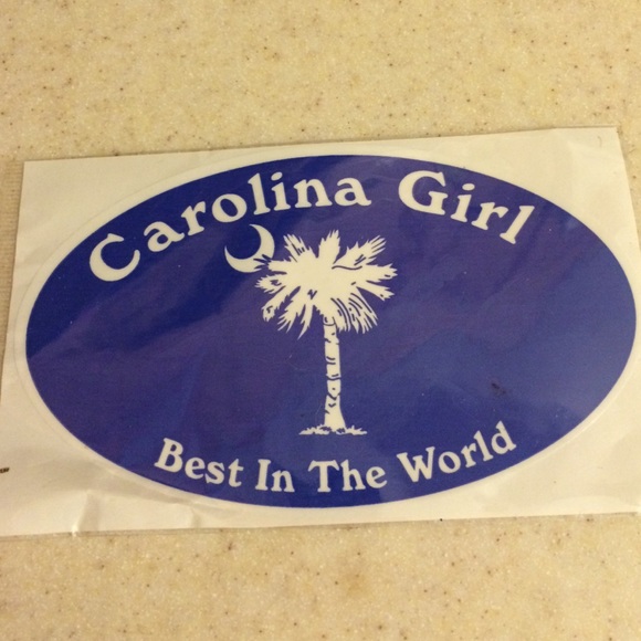 Carolina girl decal