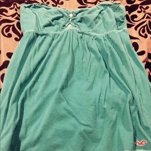 Strapless Hollister shirt