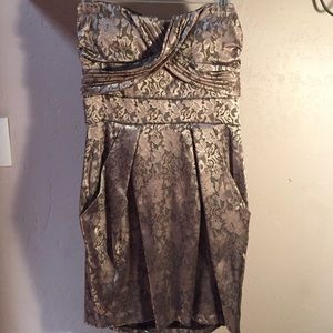 Strapless Formal Dress