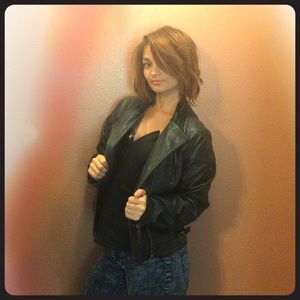 Jou Jou pleather jacket