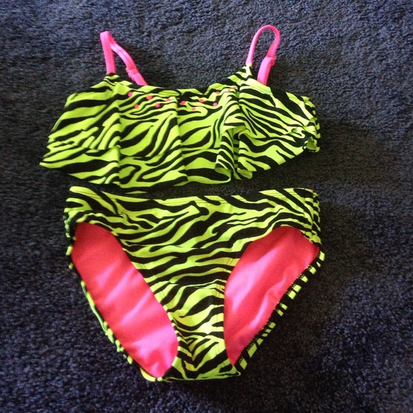 like new 2 piece swimsuit.