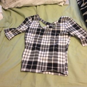 Plaid Crop Top