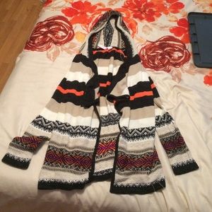 Hooded Cardigan