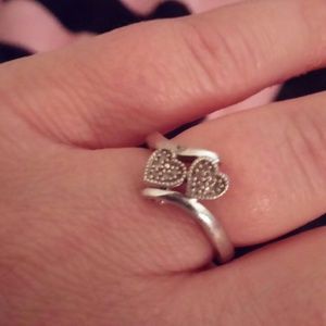 Sterling silver Engagement ring