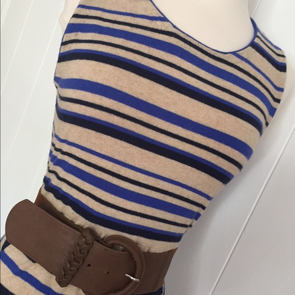 •Anthropologie French Striped Sweater Dress•