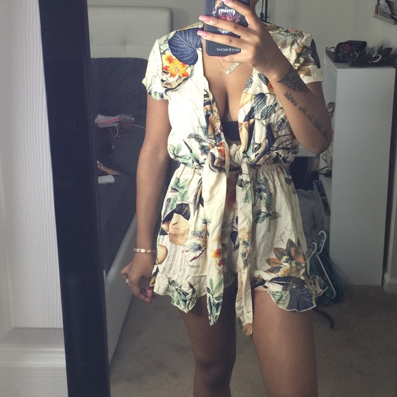 Floral romper