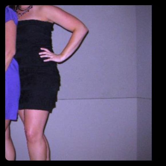 Express black lace cocktail dress, Small