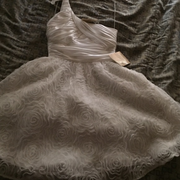 white Arden B party dress !