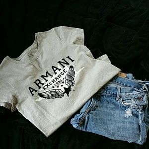 Armani Exchange Grey T-shirt