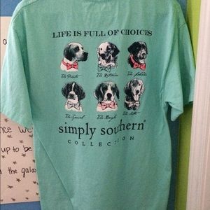 Large Simply Southern tshirt