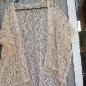 Pacsun crochet kimono