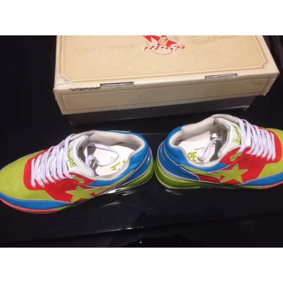 A Bathing Ape Roadsta Bapesta BAPE shoes - Picture 2 of 3